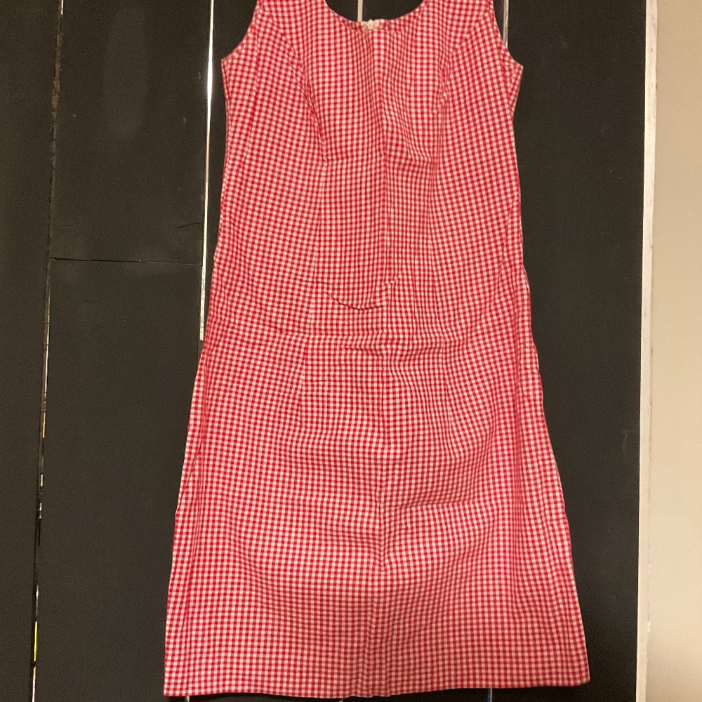 Sweet gingham dress in size medium…self design